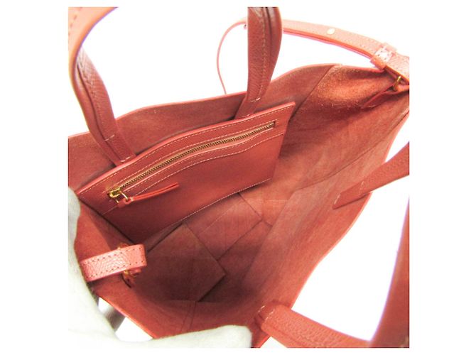 Céline Borsa a spalla piccola in pelle Celine Vertical Cabas - vista 3