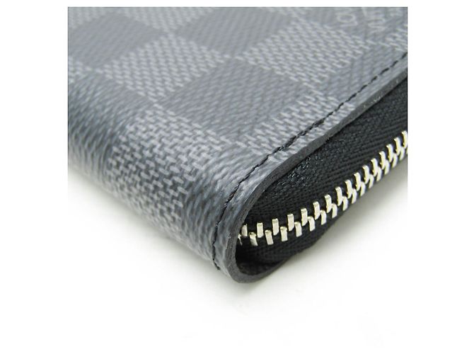 Portafoglio Zippy Damier Graphite Louis Vuitton Nero - vista 4