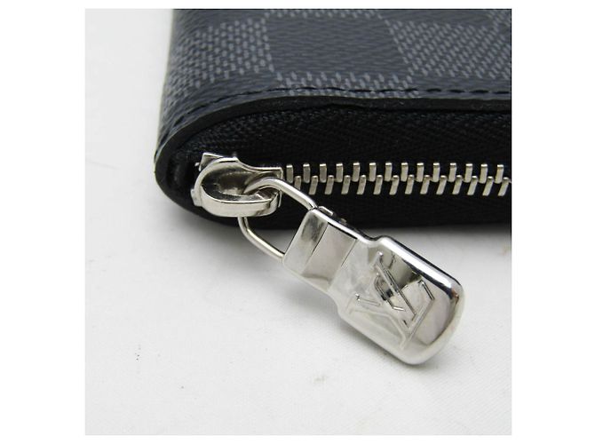 Portafoglio Zippy Damier Graphite Louis Vuitton Nero - vista 5