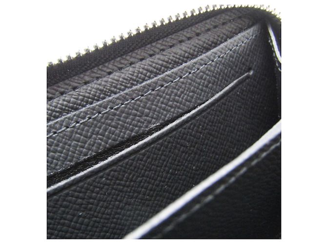 Portafoglio Zippy Damier Graphite Louis Vuitton Nero - vista 7