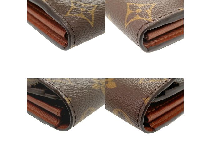 Cartera Larga Monograma Sarah de Louis Vuitton Castaño - vista 5