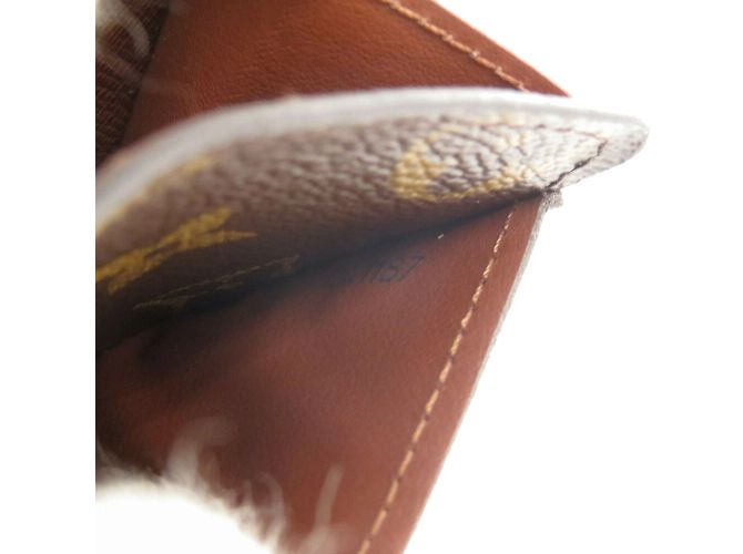 Cartera Larga Monograma Sarah de Louis Vuitton Castaño - vista 9