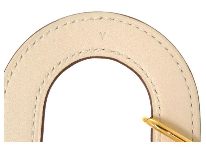 Hermès Colar Hermes Variation Vaux Swift Nata Y Stamp - vista 5