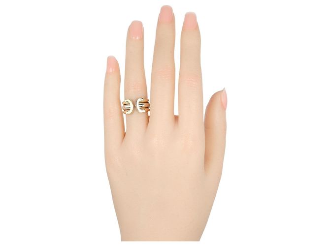 Anello 2C Cartier in oro 18K - vista 2