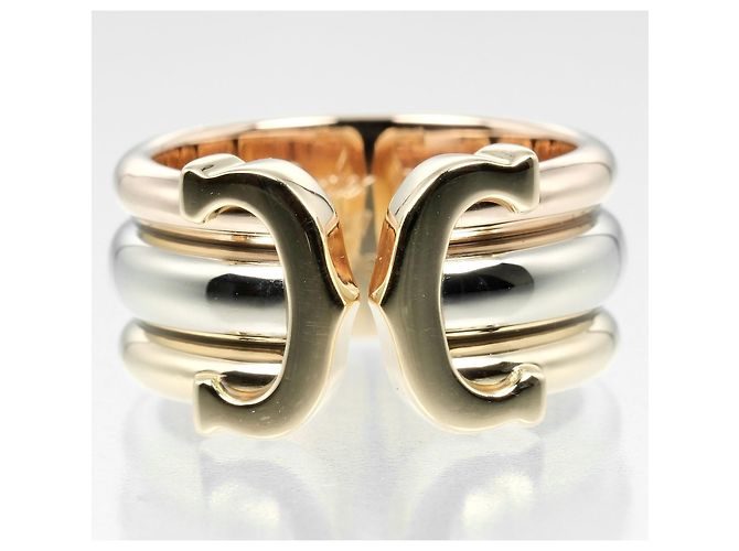 Anello 2C Cartier in oro 18K - vista 5