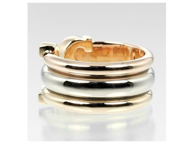 Anello 2C Cartier in oro 18K - vista 7