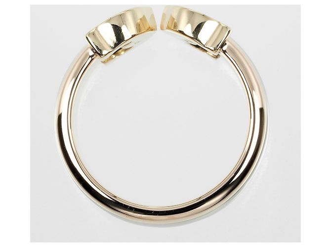 Anello 2C Cartier in oro 18K - vista 8