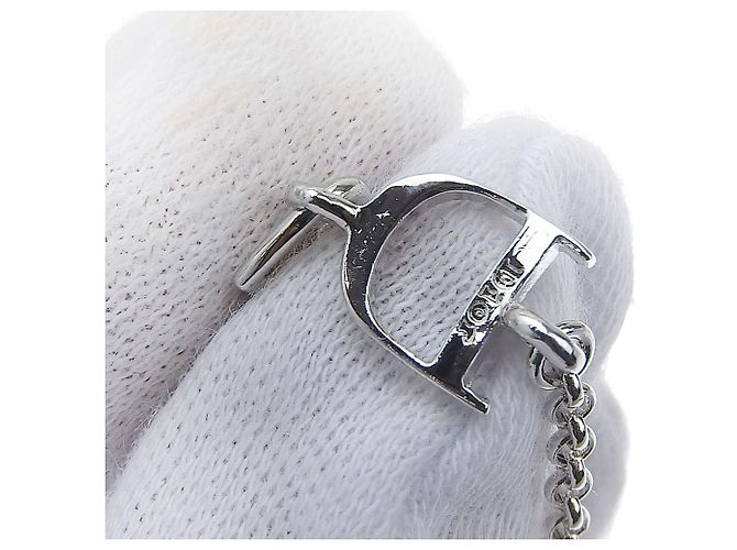 Bracciale charm in argento Christian Dior - vista 4