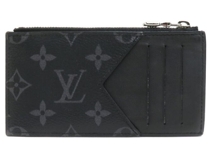 Tarjetero de monedas Monogram Eclipse Louis Vuitton Negro Monograma - vista 2