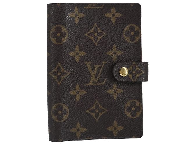 LOUIS VUITTON Cubierta de Agenda PM Monogram R20005 LV Auth ar12745 Monograma - vista 13