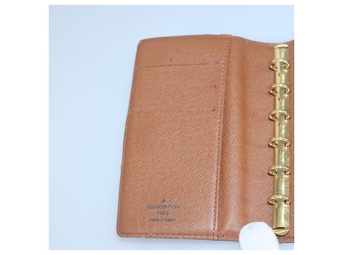 LOUIS VUITTON Cubierta de Agenda PM Monogram R20005 LV Auth ar12745 Monograma - vista 19