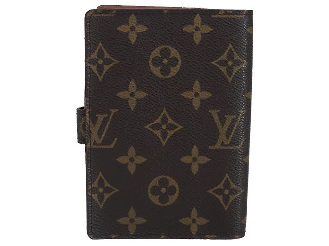 LOUIS VUITTON Cubierta de Agenda PM Monogram R20005 LV Auth ar12745 Monograma - vista 2