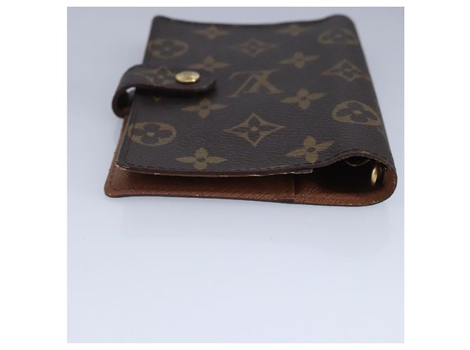LOUIS VUITTON Cubierta de Agenda PM Monogram R20005 LV Auth ar12745 Monograma - vista 5