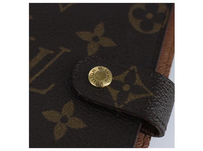 LOUIS VUITTON Cubierta de Agenda PM Monogram R20005 LV Auth ar12745 Monograma - vista 7