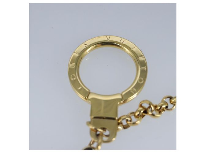 LOUIS VUITTON Monogram Vivienne BFF Weihnachtskette Charm Gold M00503 Auth 97341 Golden - Ansicht 4