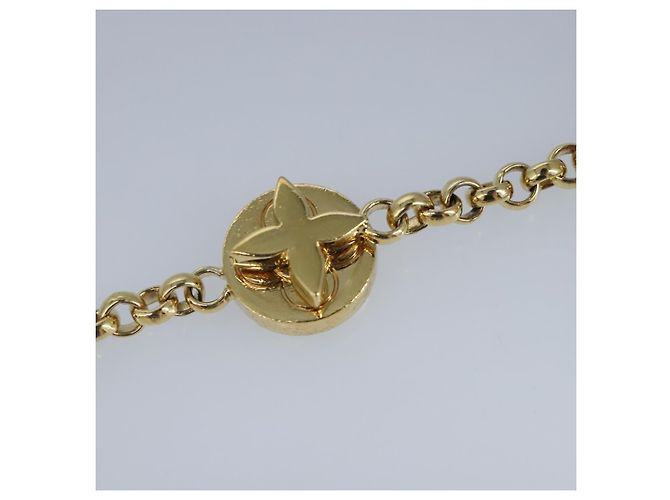 LOUIS VUITTON Monogram Vivienne BFF Weihnachtskette Charm Gold M00503 Auth 97341 Golden - Ansicht 6