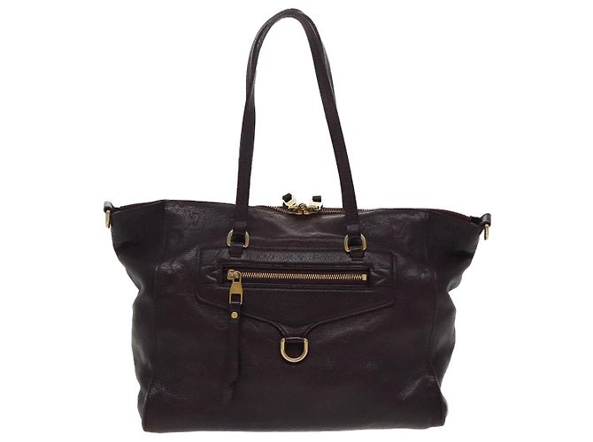 LOUIS VUITTON Borsa Monogram Empreinte Lumineuse PM 2way Viola M40551 Auth ep6364 Porpora - vista 13