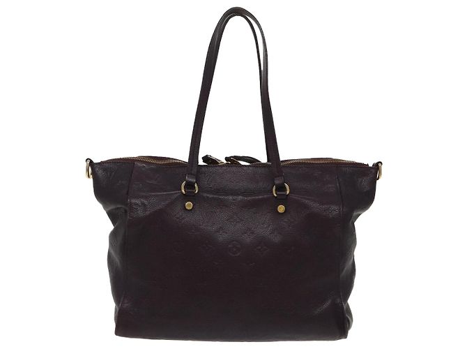 LOUIS VUITTON Borsa Monogram Empreinte Lumineuse PM 2way Viola M40551 Auth ep6364 Porpora - vista 2