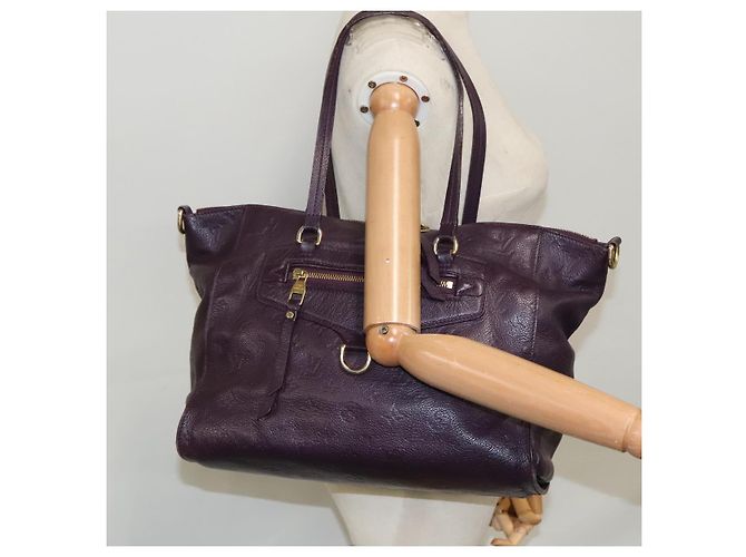 LOUIS VUITTON Borsa Monogram Empreinte Lumineuse PM 2way Viola M40551 Auth ep6364 Porpora - vista 24