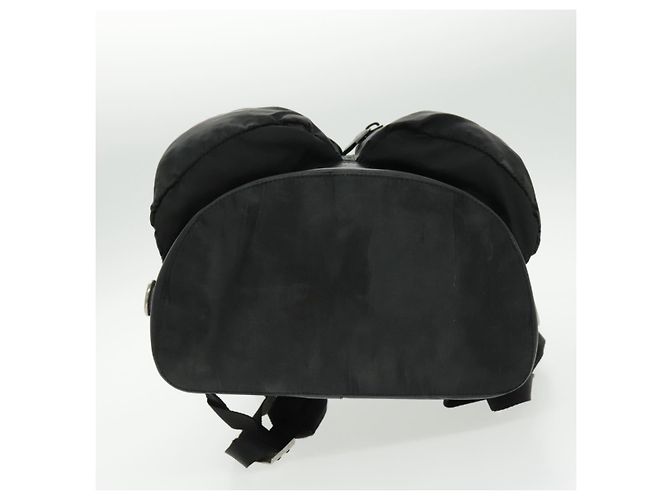 PRADA Rucksack aus schwarzem Nylon mit silberner Authentizität ep6168 - Ansicht 5