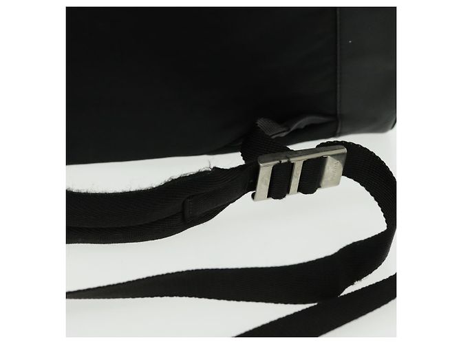 PRADA Rucksack aus schwarzem Nylon mit silberner Authentizität ep6168 - Ansicht 9