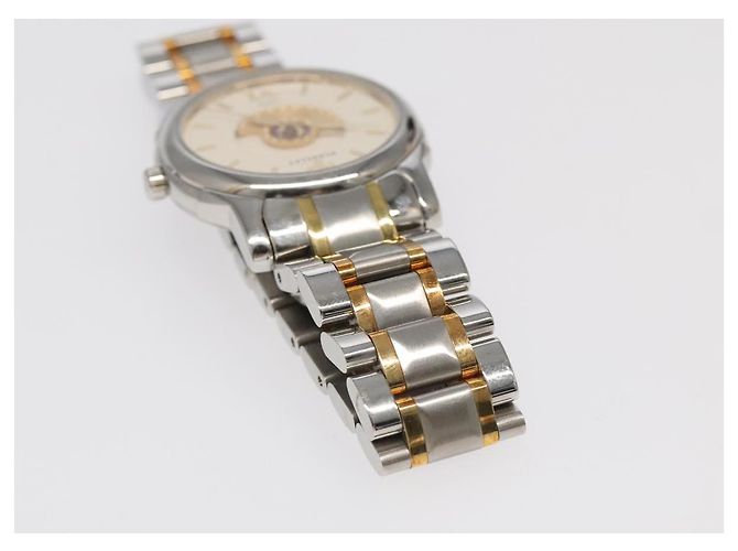 PERRELET Uhren Edelstahl Silber Gold Rot 1220 Auth am6930 Golden - Ansicht 5