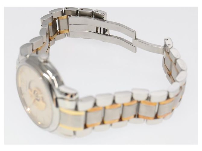 PERRELET Uhren Edelstahl Silber Gold Rot 1220 Auth am6930 Golden - Ansicht 7