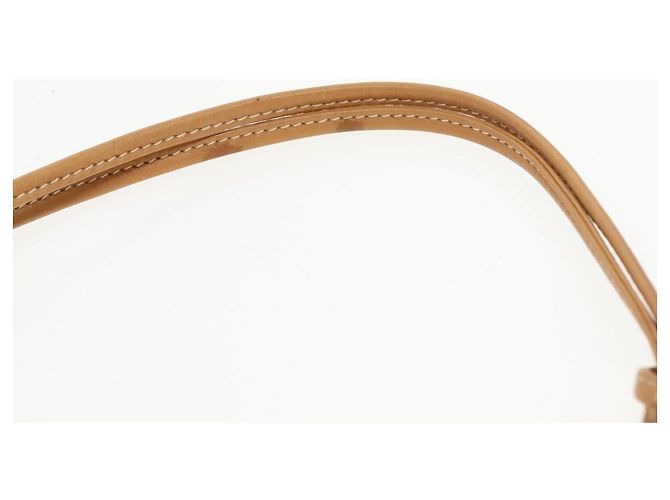Gucci Borsa a spalla Micro GG Supreme in PVC beige e oro 49 007 5548 Auth th5401 D'oro - vista 8