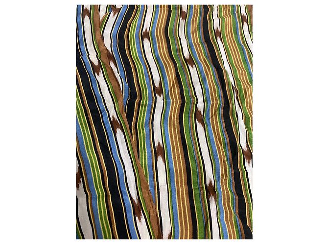 Sciarpa in seta Issey Miyake marrone - vista 8