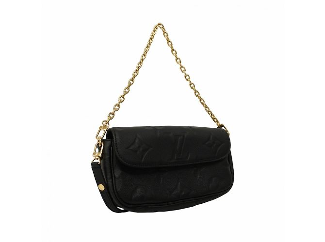 Ivy Cartera Louis Vuitton Monogram Empreinte con cadena Negro - vista 2