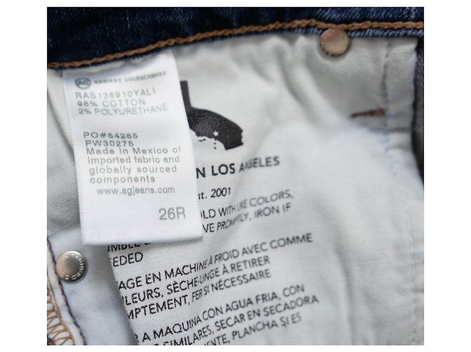 Adriano Goldschmied Jeans legging super skinny AG Jeans azul - vista 7