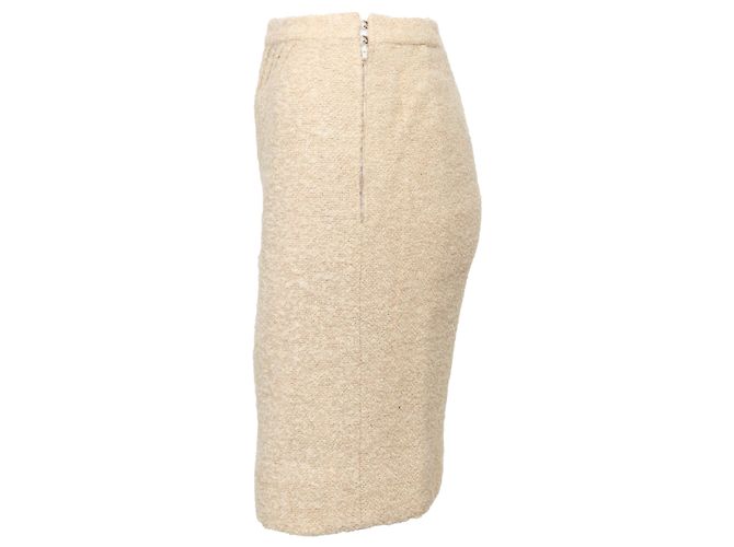 Gabrielle Set Haute Couture Vintage Chanel Bianco sporco - vista 8