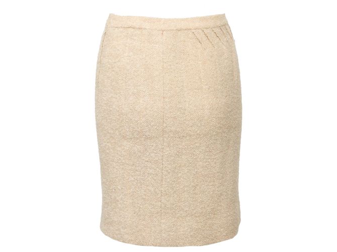 Gabrielle Set Haute Couture Vintage Chanel Bianco sporco - vista 9