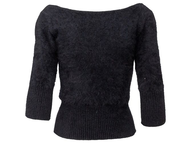 Top corto de lana Roberto Cavalli Negro - vista 2