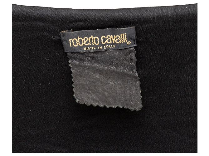 Top corto de lana Roberto Cavalli Negro - vista 7