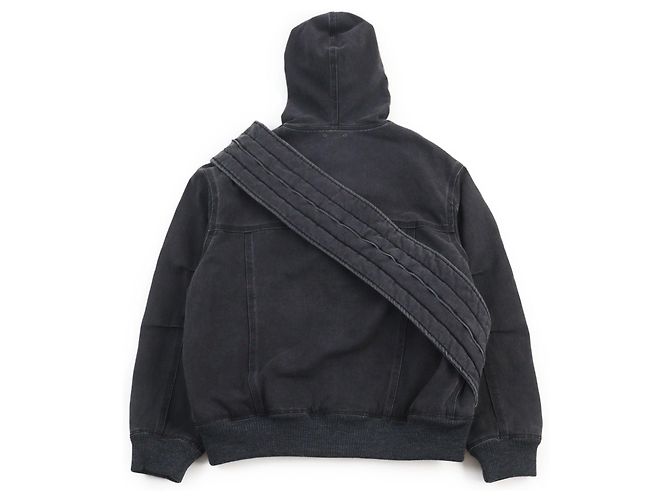 Chaqueta de sudadera de denim Louis Vuitton negra Negro - vista 5