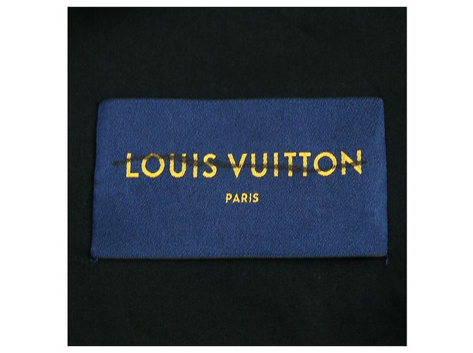 Chaqueta de sudadera de denim Louis Vuitton negra Negro - vista 9