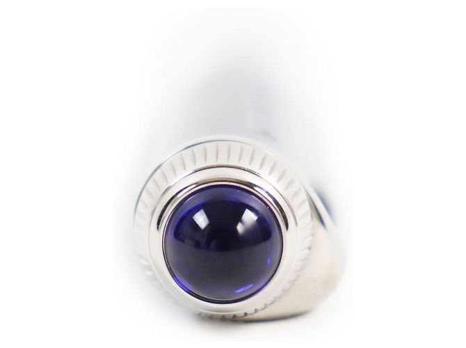 Penna a sfera Cartier Twist Nera Argento - vista 4