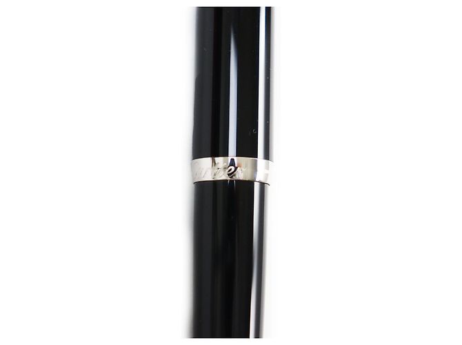Penna a sfera Cartier Twist Nera Argento - vista 7