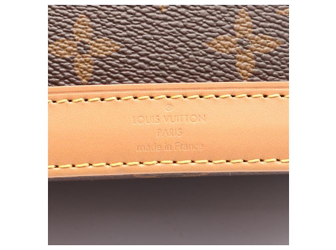 Sac à main Nano Alma Monogram Louis Vuitton M82717 Marron - vue 4