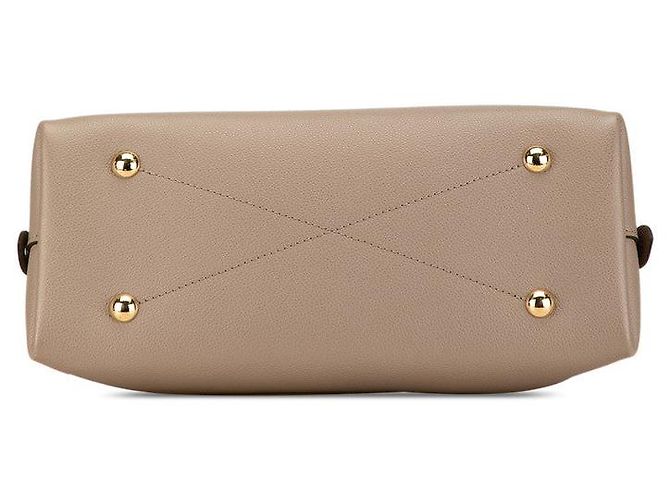 Sac à main en cuir Louis Vuitton Neo Alma PM M44885 Marron - vue 3