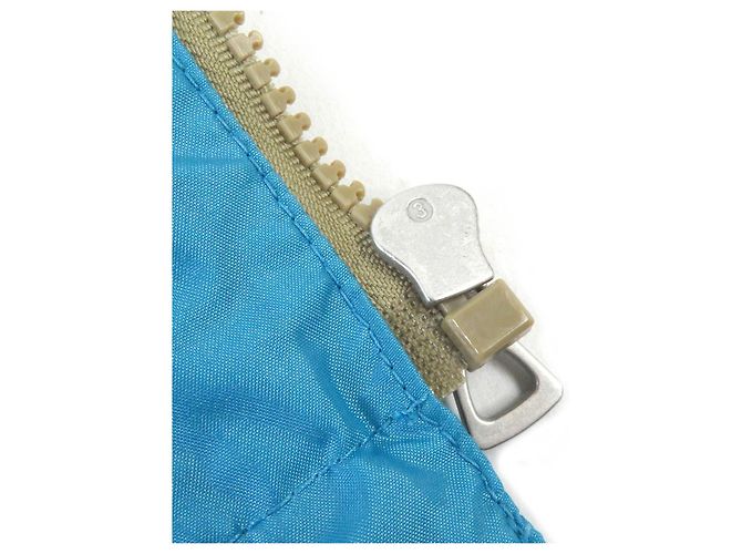 Parka de montaña con capucha de nylon Gucci azul 42 - vista 5