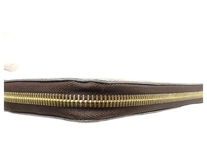 Cartera Zippy Damier Louis Vuitton N60046 Castaño - vista 4