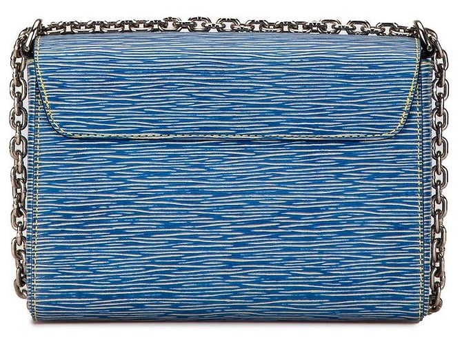 Louis Vuitton Twist MM Chain Shoulder Bag M50271 Blue - view 3