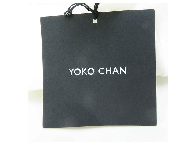 Autre Marque Ärmelloses Kleid mit Kunstperlen YOKO CHAN weiß 40 - Ansicht 11