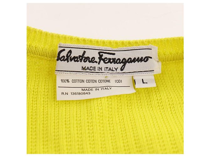 Conjunto de algodón Salvatore Ferragamo Amarillo - vista 7