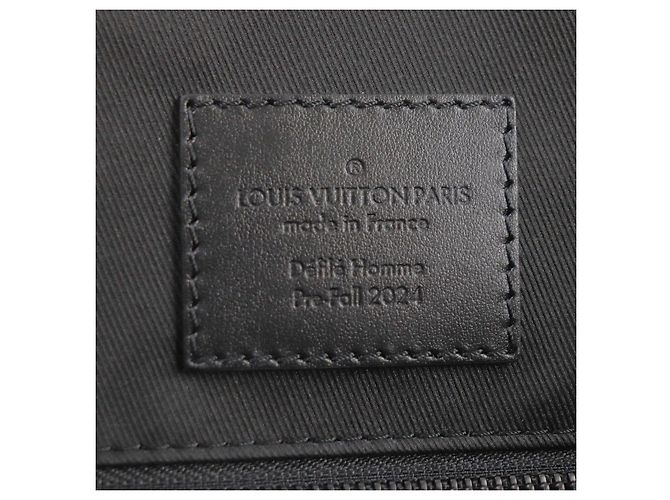 Zaino Louis Vuitton Damier Scuba Christopher MM Giallo - vista 5