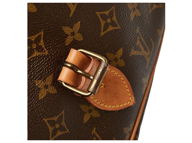 Borsa a spalla Gibeciere GM Monogram di Louis Vuitton Marrone - vista 4