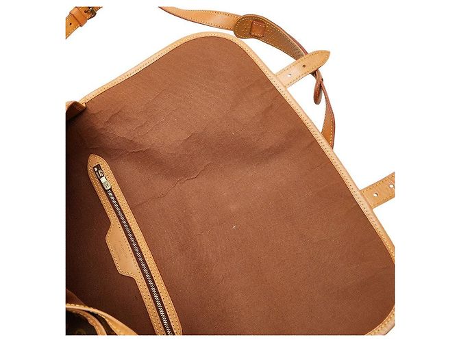 Borsa a spalla Gibeciere GM Monogram di Louis Vuitton Marrone - vista 5