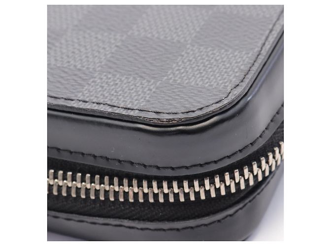 Louis Vuitton Zippy XL Damier Graphite Wallet N41503 Black - view 6
